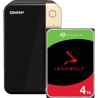 Koop QNAP TS-264-8G + Seagate Ironwolf 4TB - 6151123745751