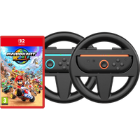 Koop Mario Kart World + BlueBuilt Stuurtjes voor Nintendo Switch 2 - 6151124829801
