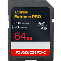 Koop SANDISK Extreme PRO SDXC 64GB 90MB/s - 0619659223991