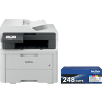 Koop Brother DCP-L3560CDW + 1 extra set toners - 6151128457413