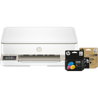 Koop HP ENVY 6120e + 1 extra zwarte XL + 1 kleuren cartridge - 6151118382381
