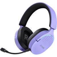 Koop Trust Fayzo GXT491 Draadloze PC/PlayStation headset Paars - 8713439253054
